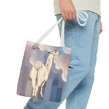 Llama Life Tote Bag (AOP)