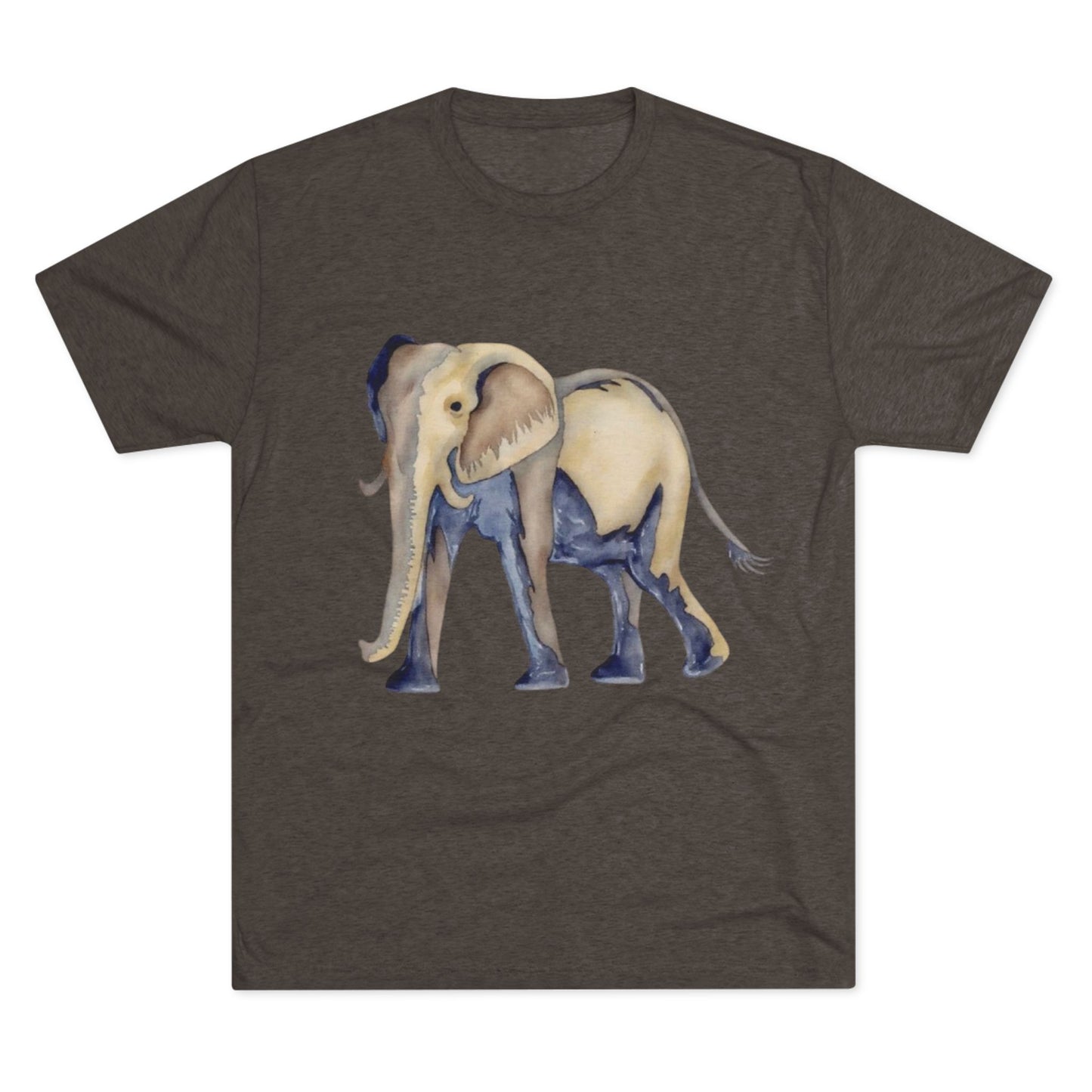 Elephant Unisex Tri-Blend Crew Tee
