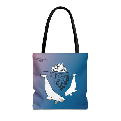 Beluga Whales Tote Bag (AOP)