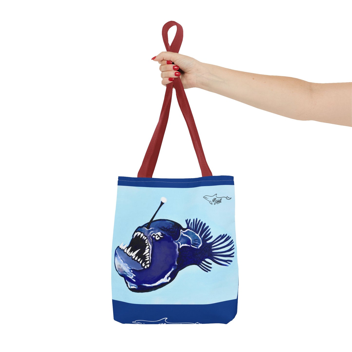 Angler Fish Tote Bag (AOP)