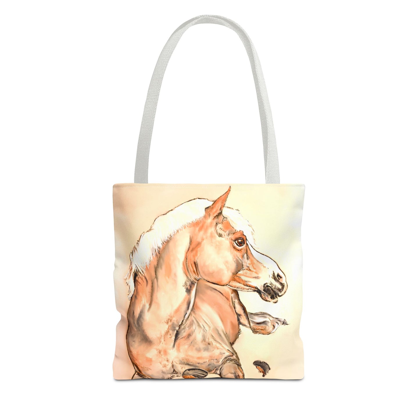 Horse Resting Tote Bag (AOP)