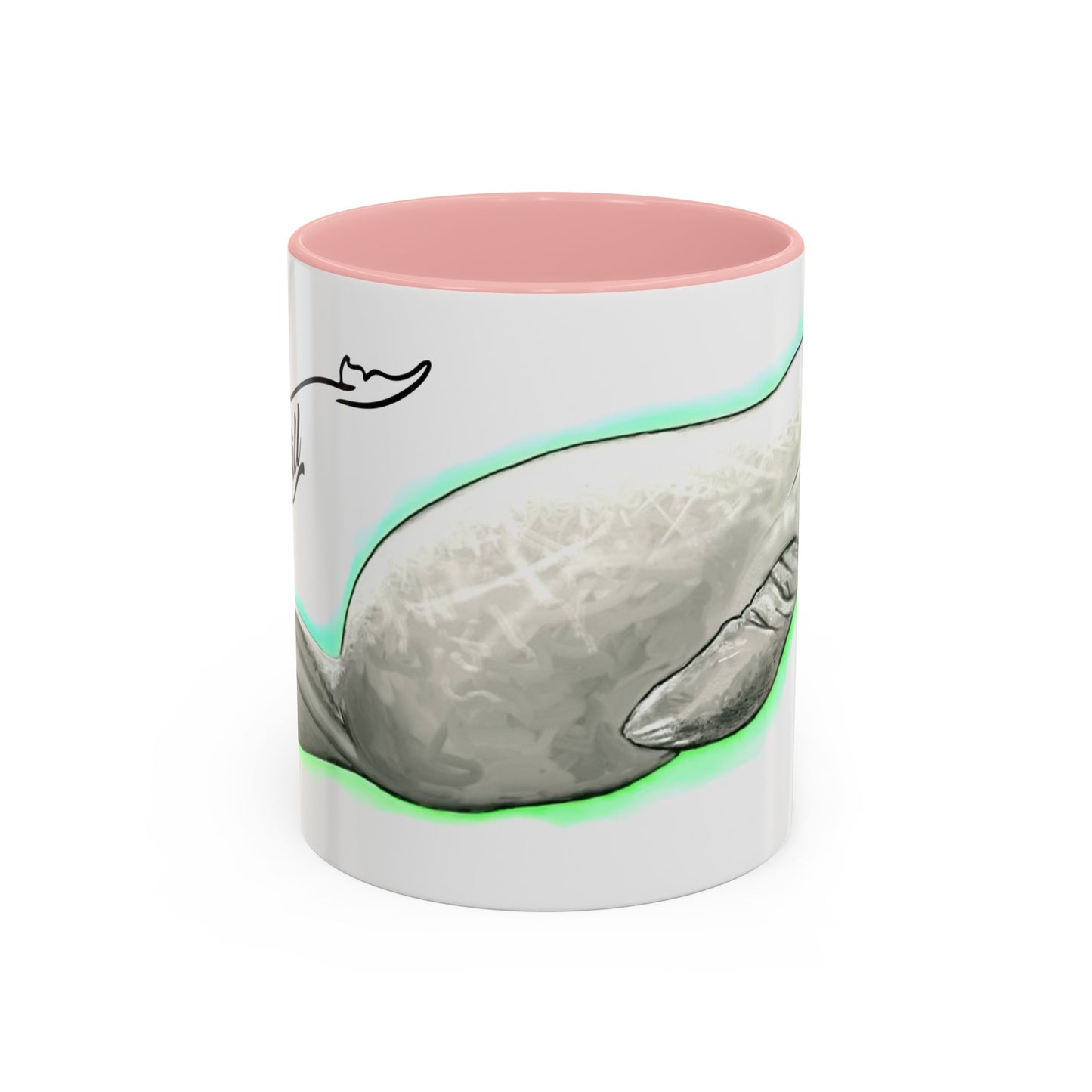 Manatee Accent Coffee Mug (11, 15oz)