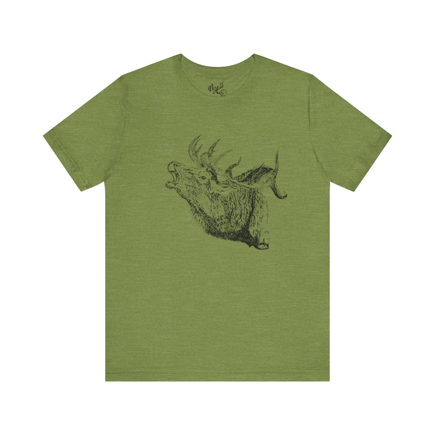 Bugling Elk Unisex Jersey Short Sleeve Tee