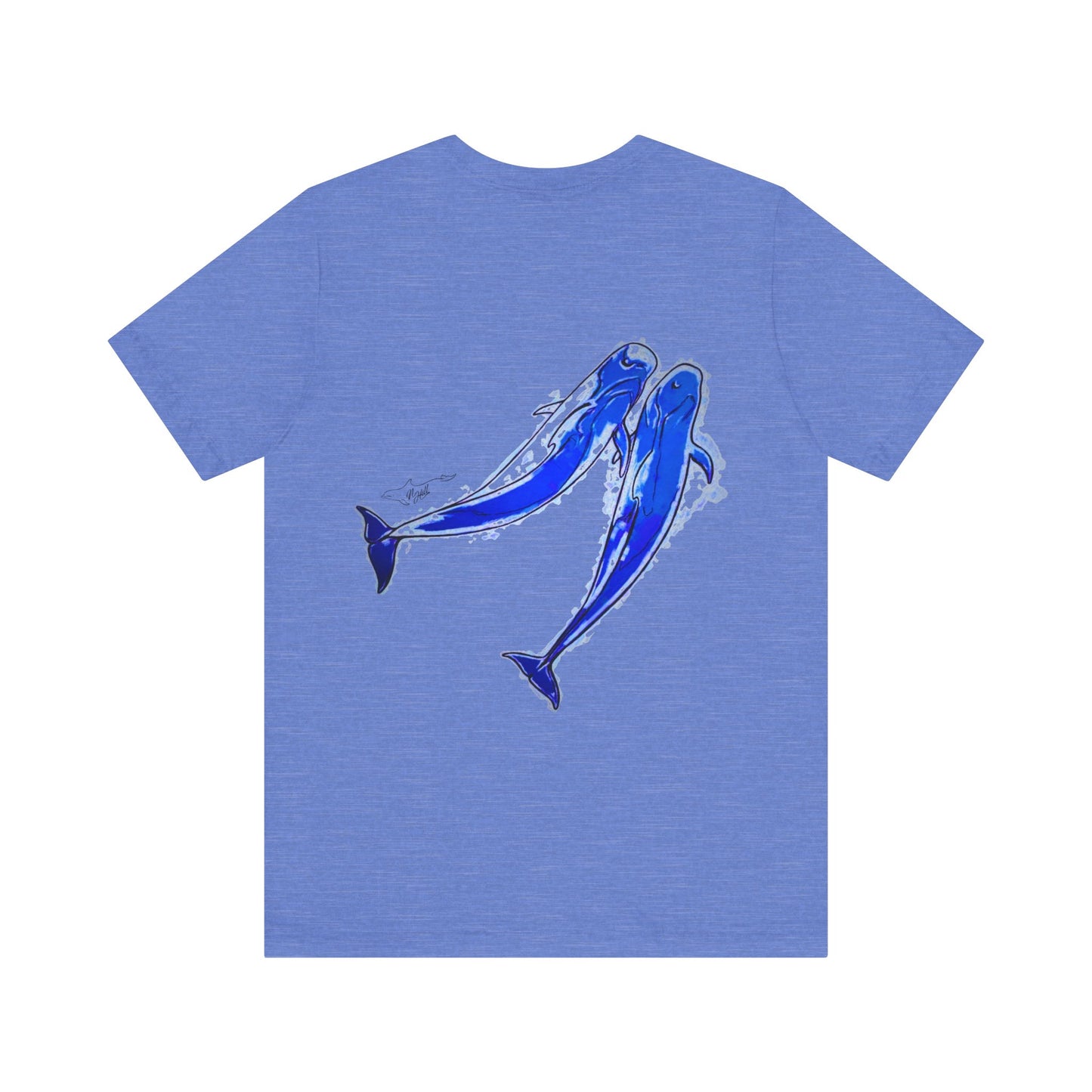 Pilot Whale Unisex Jersey Short Sleeve Tee