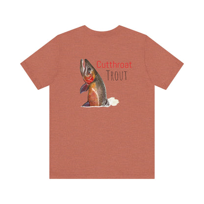 Cutthroat Trout Unisex Jersey Short Sleeve Tee