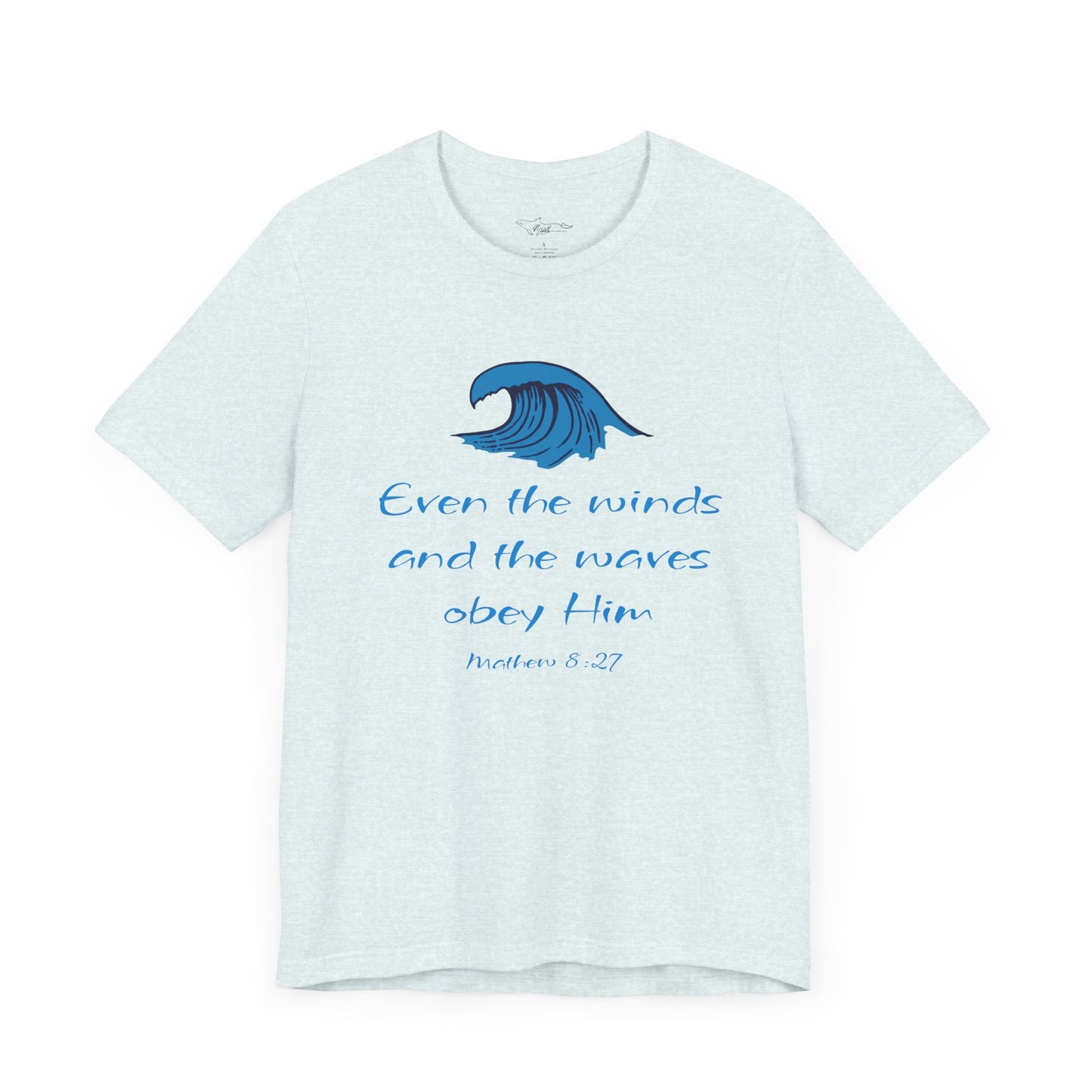 Mathew 8:27 Jersey Short Sleeve Tee