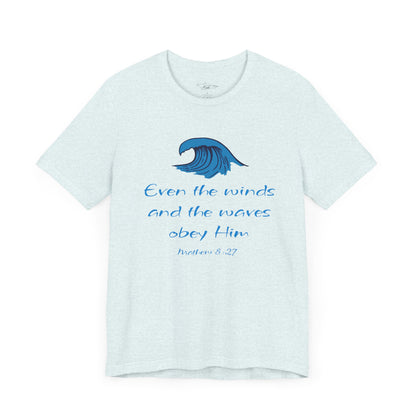 Mathew 8:27 Jersey Short Sleeve Tee