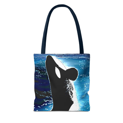 Orca Night Tote Bag (AOP)