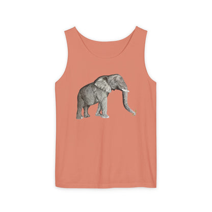 Elephant Unisex Garment-Dyed Tank Top