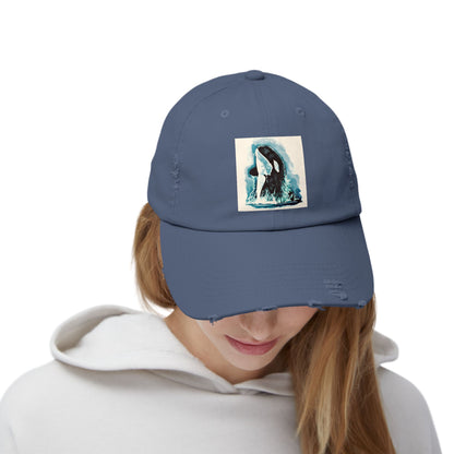 Orca Unisex Distressed Cap