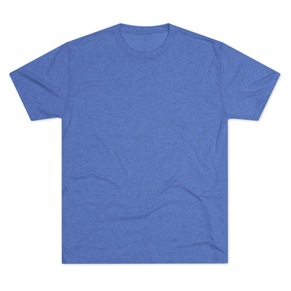 Katina Orca Whale Unisex Tri-Blend Back Graphic Crew Tee