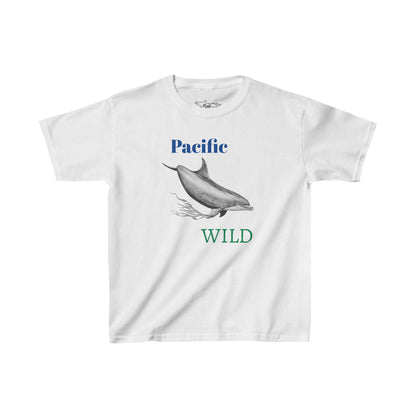 Pacific Wild Dolphin Kids Heavy Cotton™ Tee