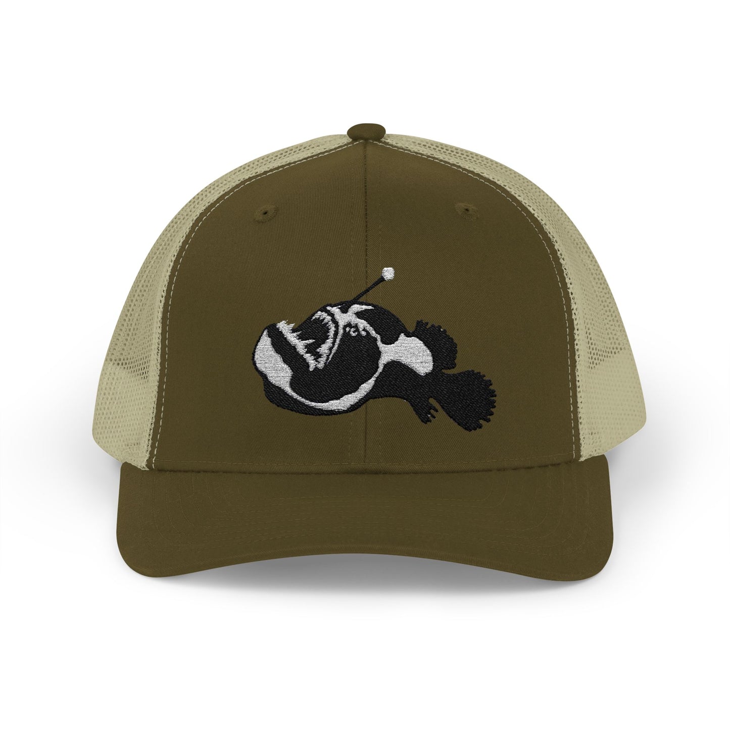 Angler Fish Snapback Trucker Cap