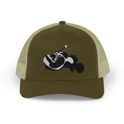 Angler Fish Snapback Trucker Cap