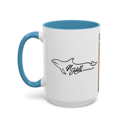 Peanut and Fred Accent Coffee Mug 15oz