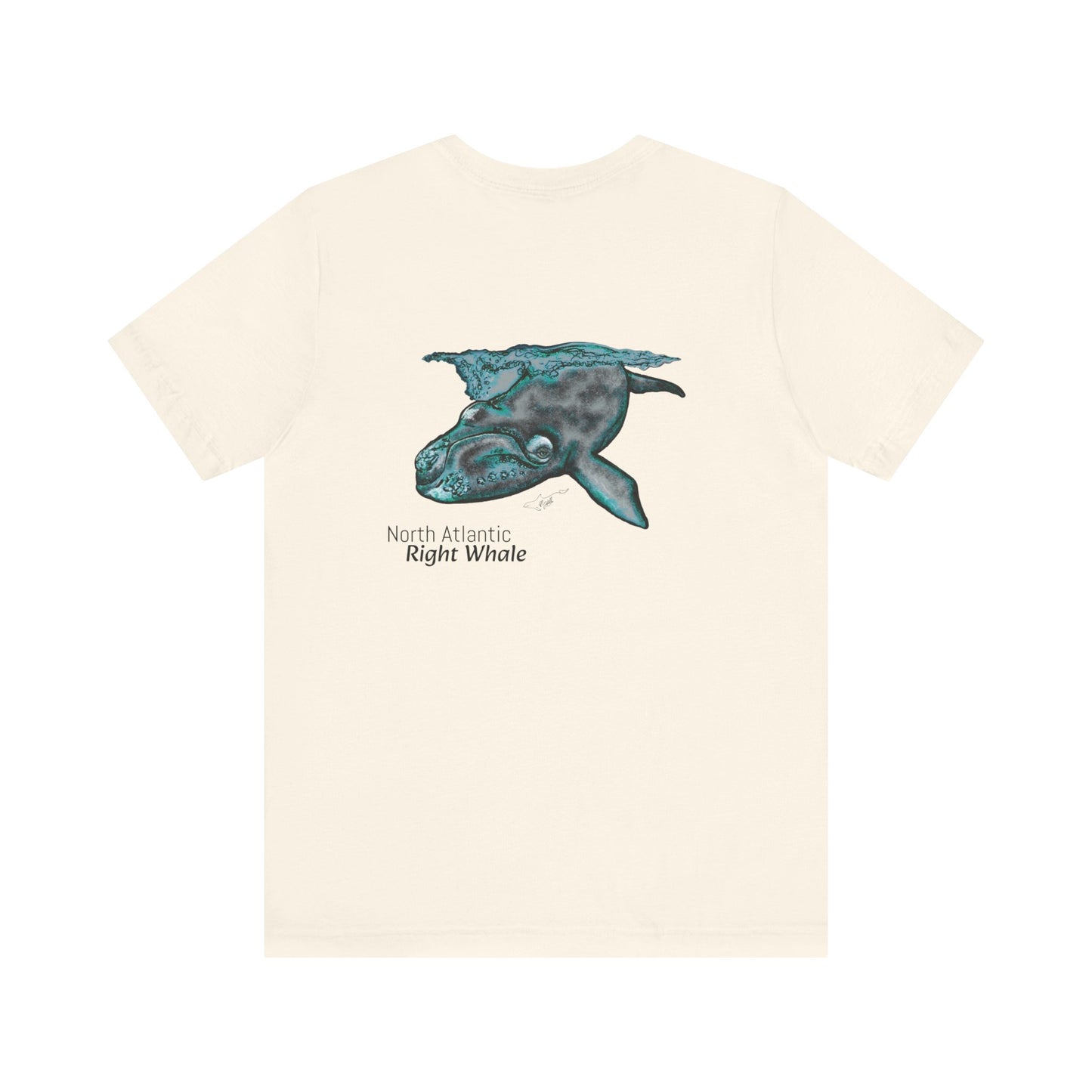 North Atlantic Right Whale Unisex Jersey Short Sleeve Tee