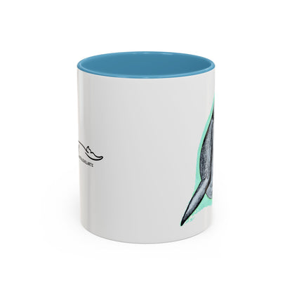 Nosy Dolphin Coffee Mug, 11oz