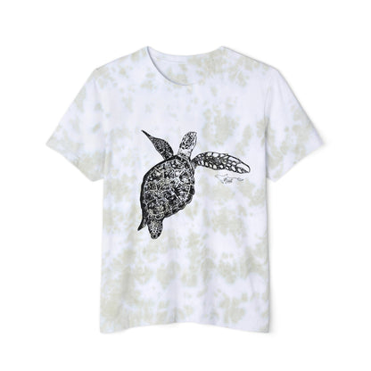 Sea Turtle Unisex FWD Fashion Tie-Dyed T-Shirt