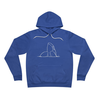 Orca Spy-hop Unisex Sponge Fleece Pullover Hoodie