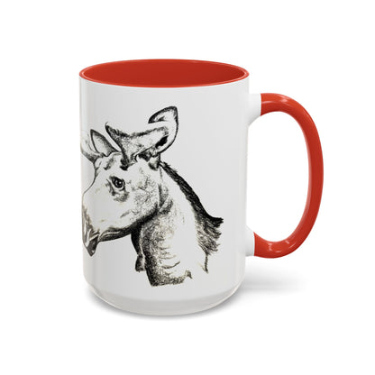 Moose Have Coffee  Accent Coffee Mug 15oz