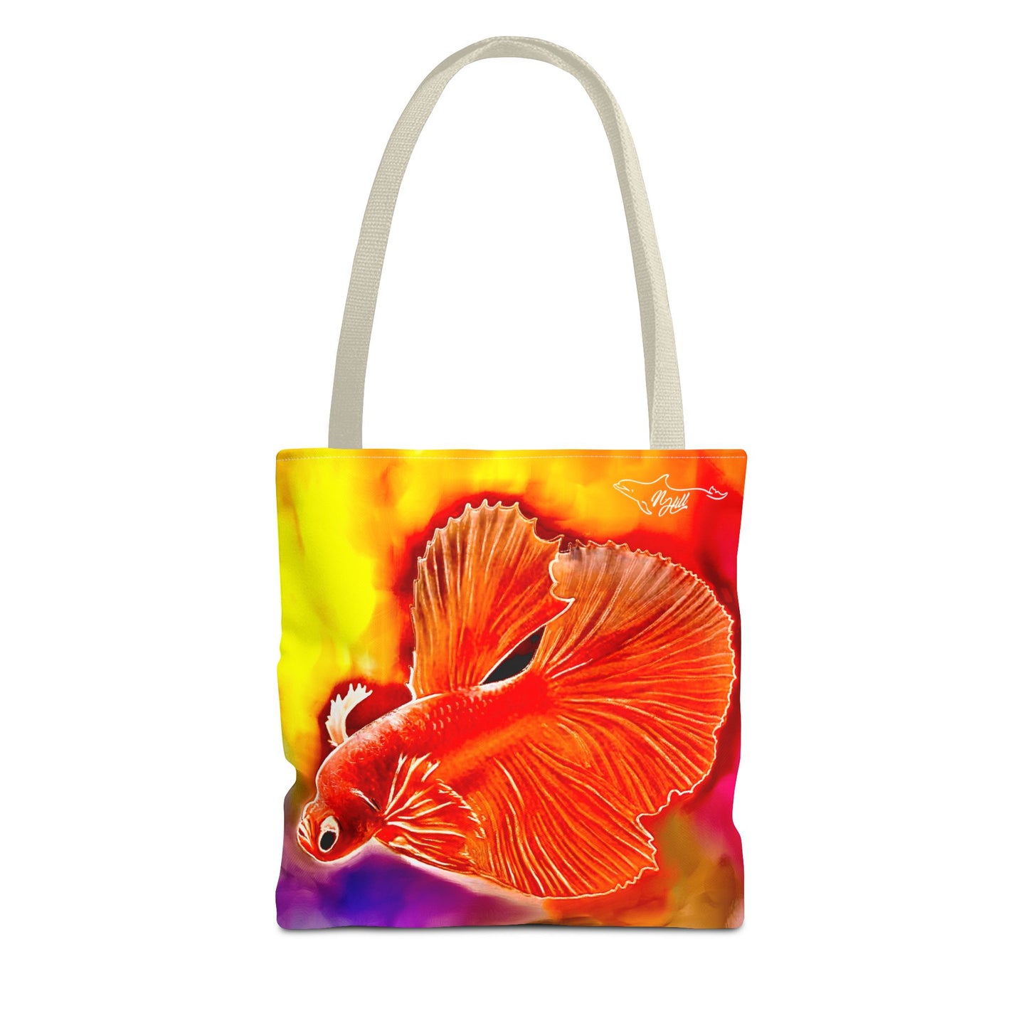 Betta Fish Tote Bag (AOP)