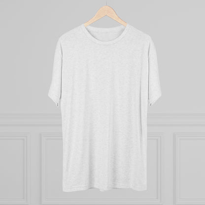 Deep Thinker Octopus Unisex Tri-Blend Back Print Crew Tee