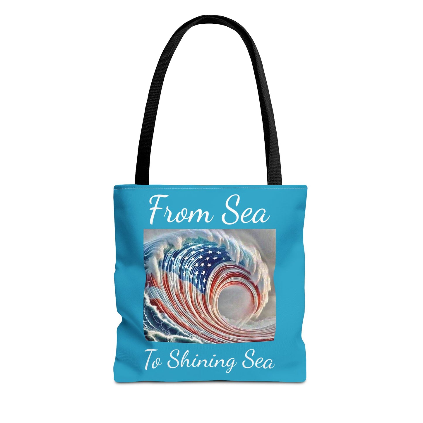 Flag Ocean Tote Bag (AOP)