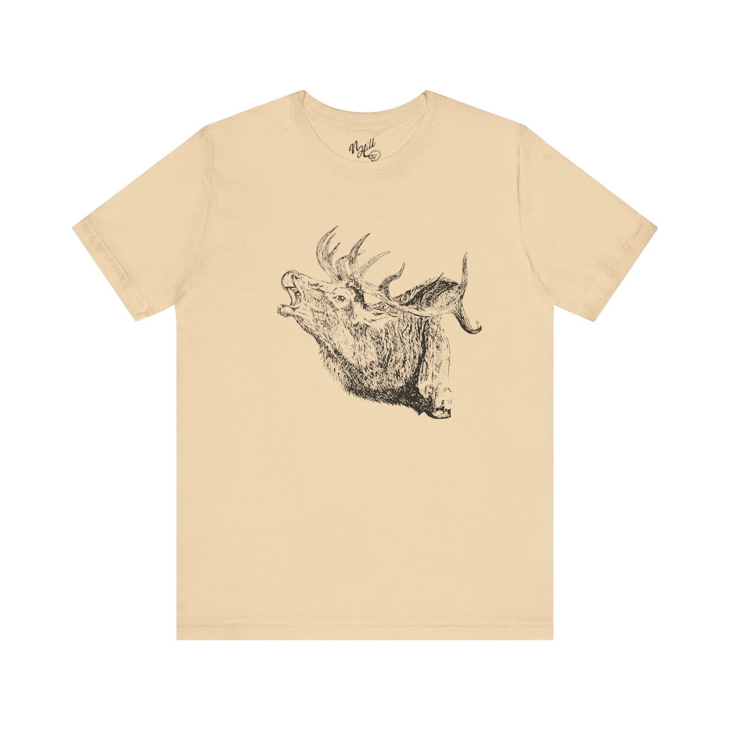 Bugling Elk Unisex Jersey Short Sleeve Tee