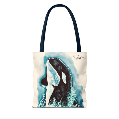 Brave Little Hunter Orca Tote Bag (AOP)