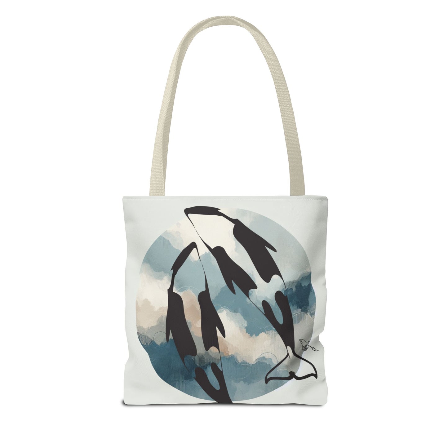 Orcas World Tote Bag (AOP)