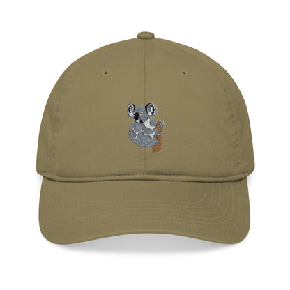 Koala Organic Baseball Cap (Embroidery)
