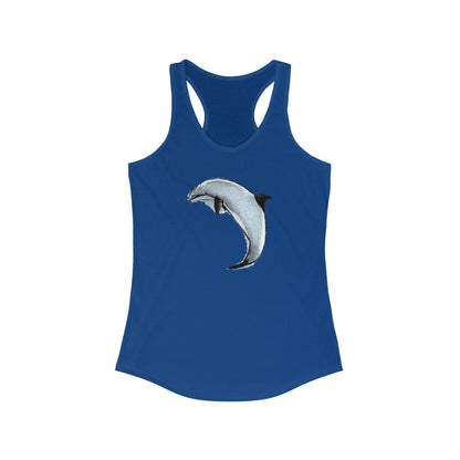 Dolphin Women's Ideal Racerback Tank