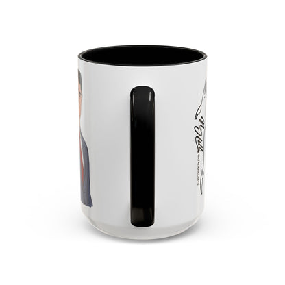 Here I Am, Lord Send Me- Charlie Kirk Accent Coffee Mug 15oz