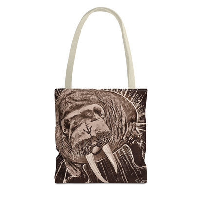 Stellar Walrus Tote Bag (AOP)