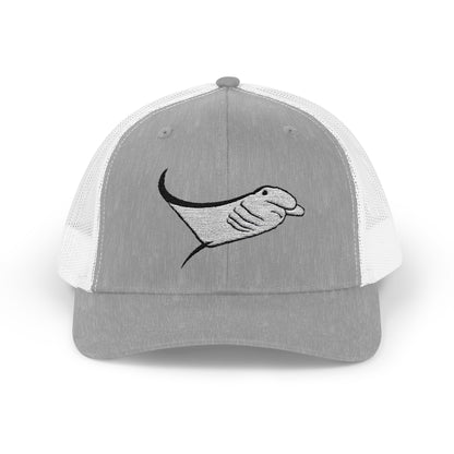 Manta Ray Snapback Trucker Cap