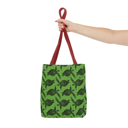 Sea Turtle Tote Bag Green (AOP)