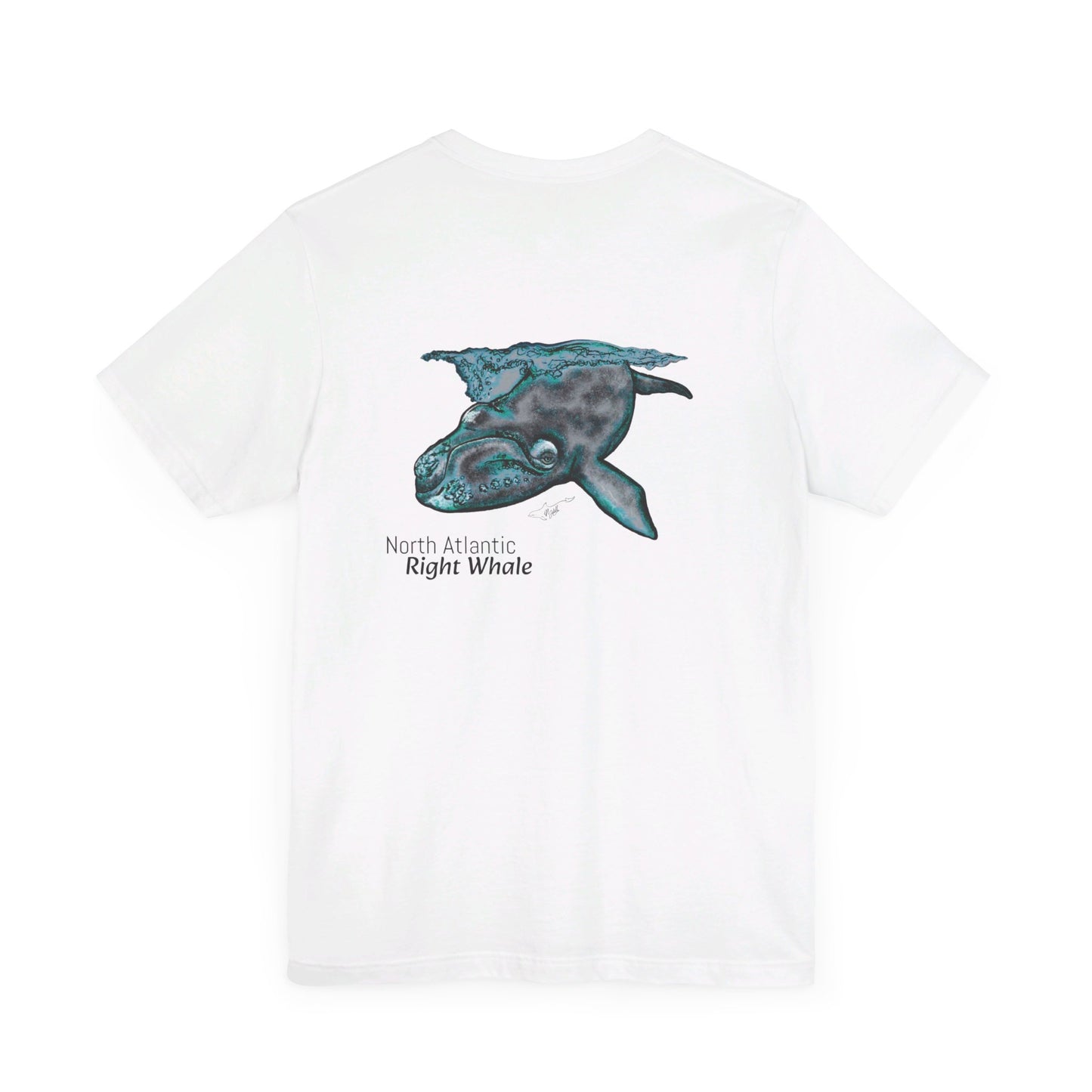 North Atlantic Right Whale Unisex Jersey Short Sleeve Tee