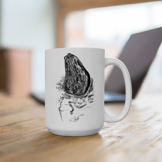 Humpback Whale Ceramic Mug 15oz