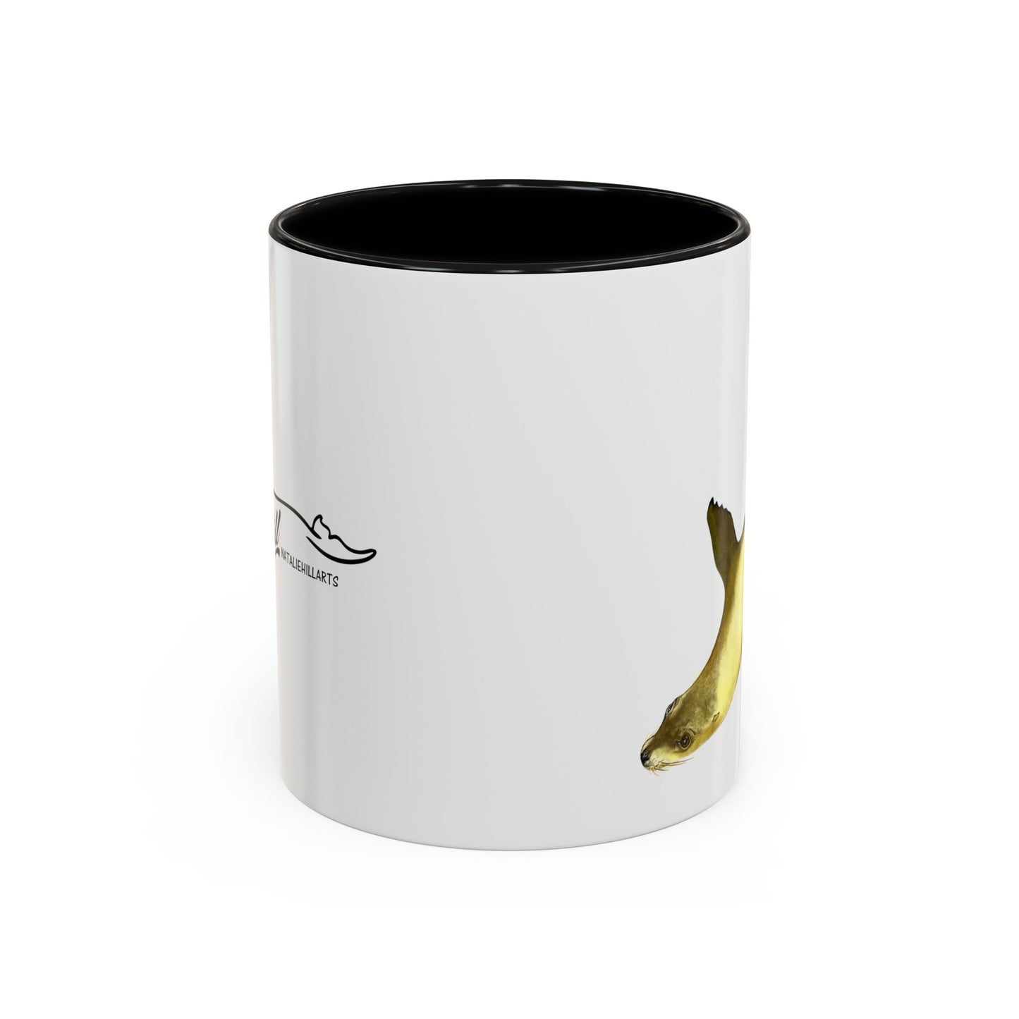 California Sea Lion Accent Coffee Mug, 11oz