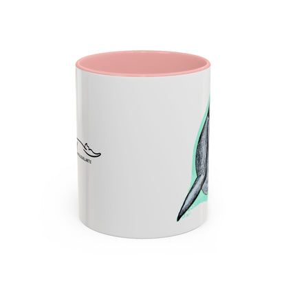 Nosy Dolphin Coffee Mug, 11oz