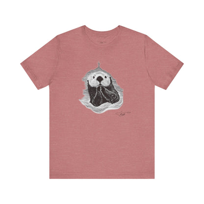 Sea Otter Unisex Jersey Short Sleeve Tee