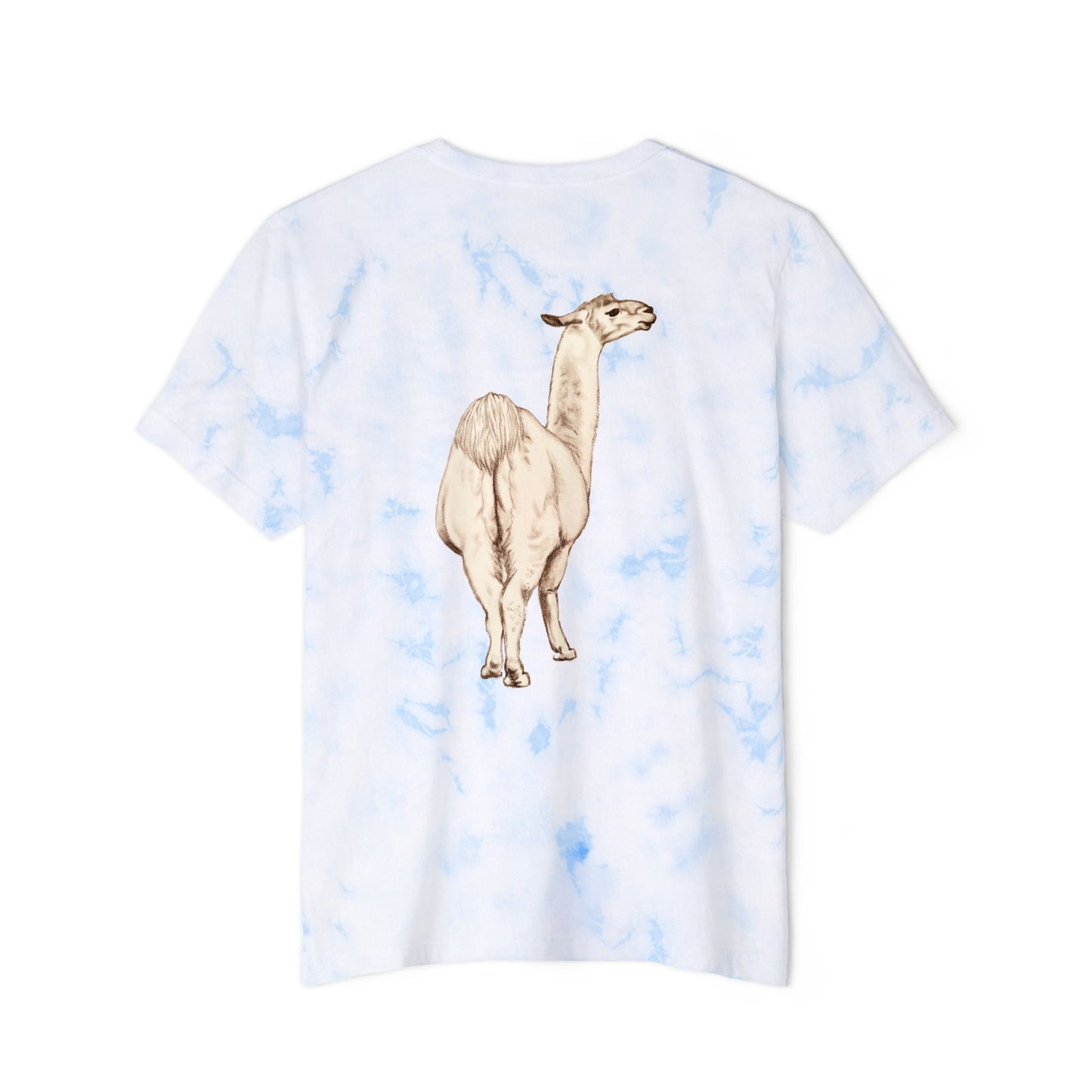 Llama Unisex FWD Fashion Tie-Dyed T-Shirt