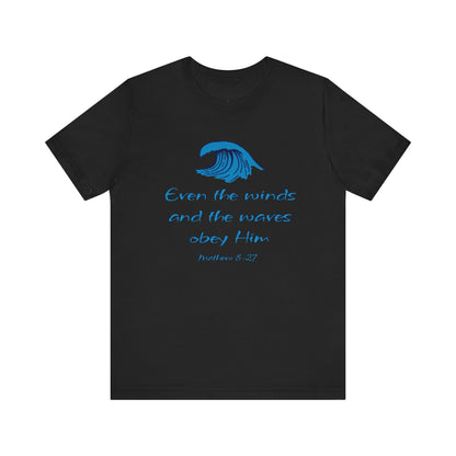 Mathew 8:27 Jersey Short Sleeve Tee