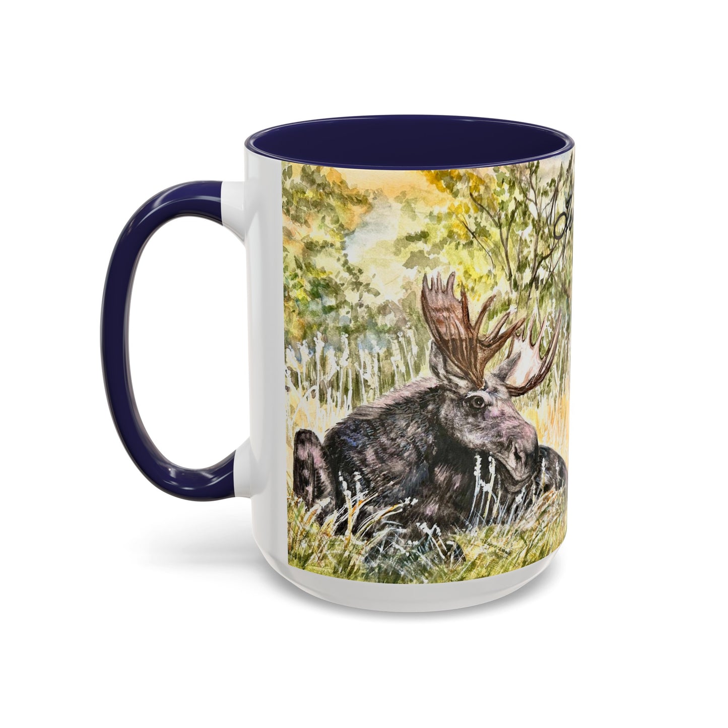 Moose Accent Coffee Mug 15oz