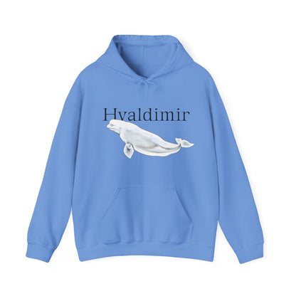Hvaldimir Beluga Whale Unisex Heavy Blend™ Hooded Sweatshirt