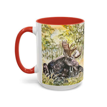 Moose Accent Coffee Mug 15oz