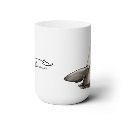 Orca Spy-Hop Ceramic Mug 15oz