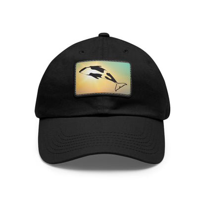 Orca Hat with Leather Patch (Rectangle)