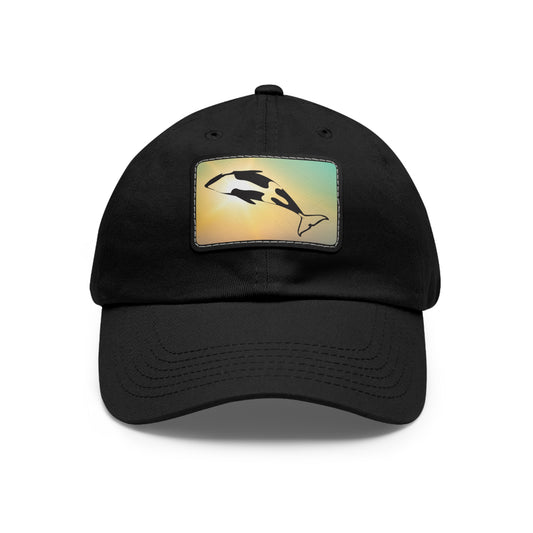 Orca Hat with Leather Patch (Rectangle)