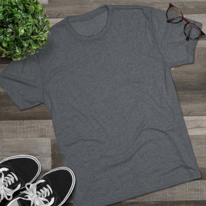 Katina Orca Whale Unisex Tri-Blend Back Graphic Crew Tee